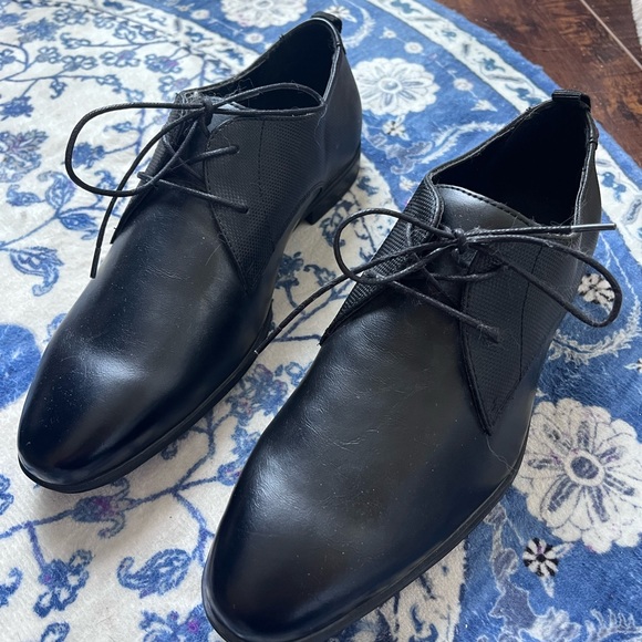 Call it Spring Men’s Black Vegan Leather Dress Shoe - Picture 1 of 4